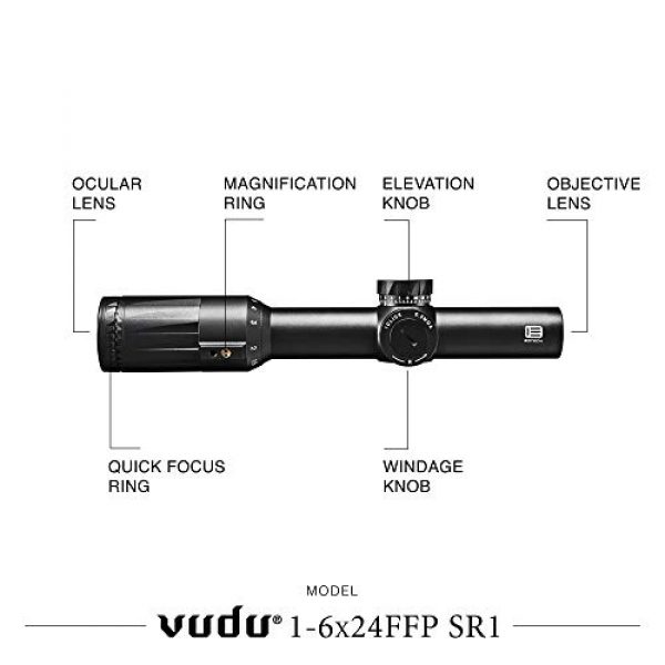 EOTECH Rifle Scope 2 EOTECH Vudu 1-6x24mm Precision Rifle Scope