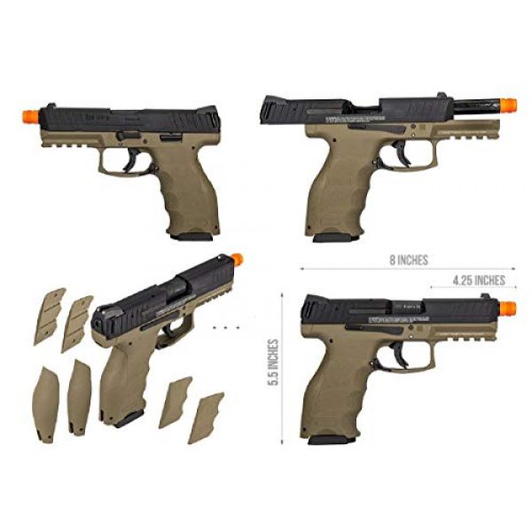 Wearable4U Airsoft Pistol 5 Wearable4U Umarex H&K VP9 Tactical GBB(VFC) Airsoft Pistol GBB Air Soft Gun Bundle