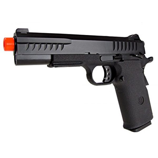 KJW Airsoft Pistol 2 KJW model-618 kp08 gas/co2 blowback full metal/black(Airsoft Gun)