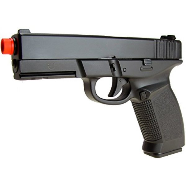 HFC Airsoft Pistol 2 HFC model-dark hawk full metal black w/gun case(Airsoft Gun)