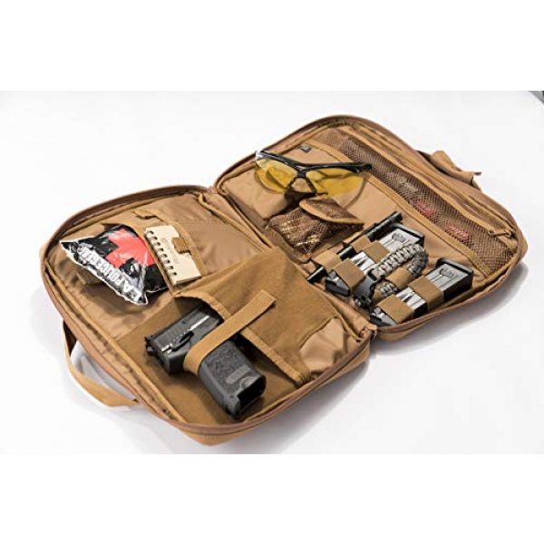 LA Police Gear Tactical Backpack 5 LA Police Gear Tactical Nylon Soft Pistol/Electronic Gear Case