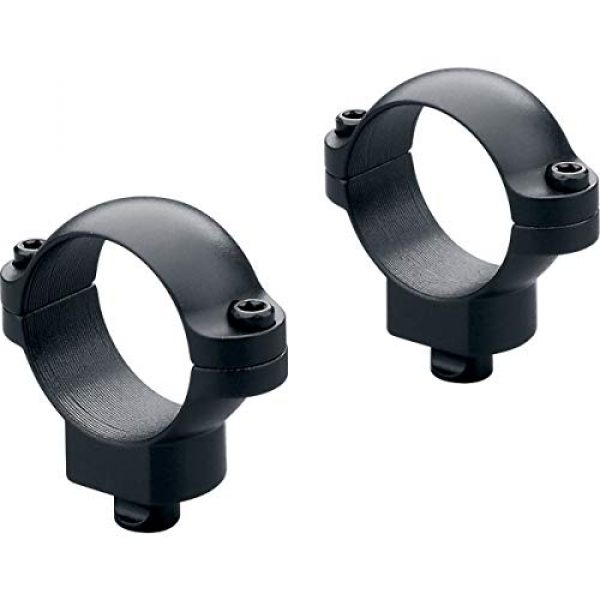 Leupold Rifle Scope 1 Qr 1 Rings High, Matte Leupold 49979