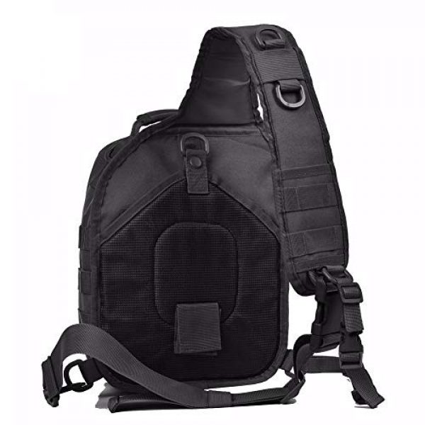 Tactic Ops Tactical Backpack 3 Tactical Sling Bag Backpack Pack Military Waterproof Assault Rover Shoulder Sling Molle Range Bag Everyday Carry EDC Diaper Bag Small Day Pack by Tactic Ops