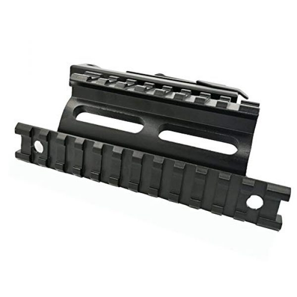 DJym Rifle Scope 6 DJym Advanced Scope Rail with Decorative Slot Rail 22mm Suitable for Most Sights