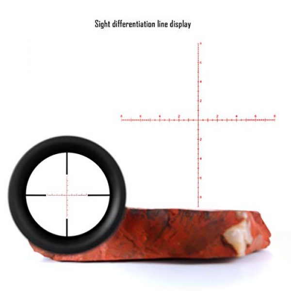 T-EAGLE Rifle Scope 6 T-EAGLE SR 10X44 SFSS Hunting Riflescope Optics Sights Illuminated Red Glass Etched Reticle