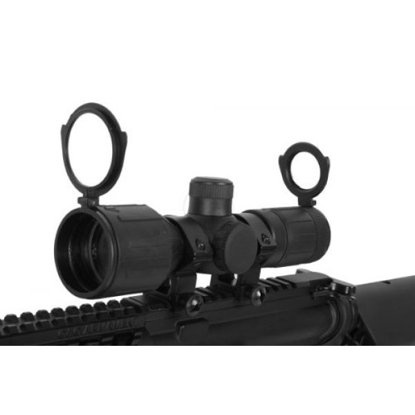 Aim Sports Rifle Scope 2 Aim Sports Inc 3-9X40 Dual Illuminated Rubber Armored Scope with Rings