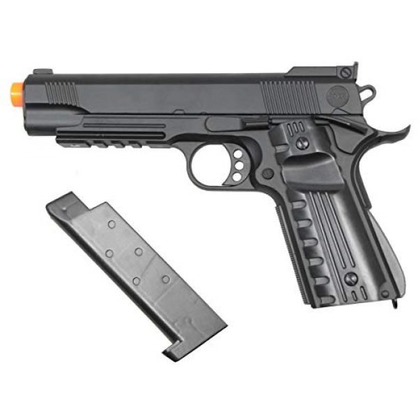 JG Airsoft Pistol 5 JG / Golden Eagle 3032 Full Metal Hi-Capa 1911 RIS Airsoft Spring Pistol Single