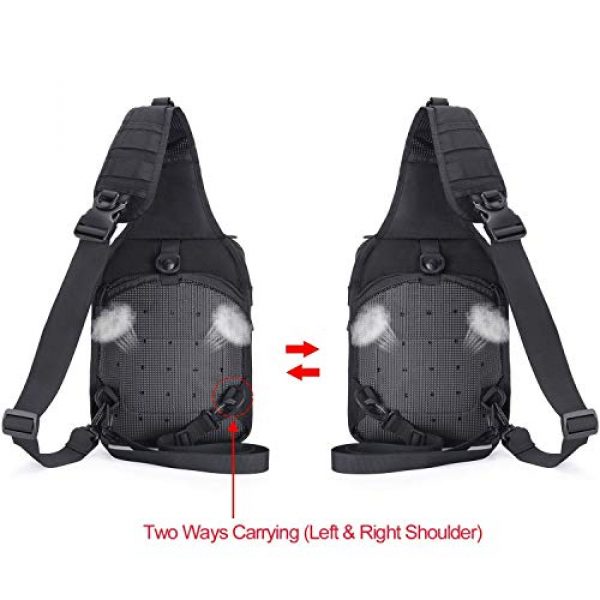 MOSISO Tactical Backpack 7 MOSISO Tactical Backpack & Slingbag