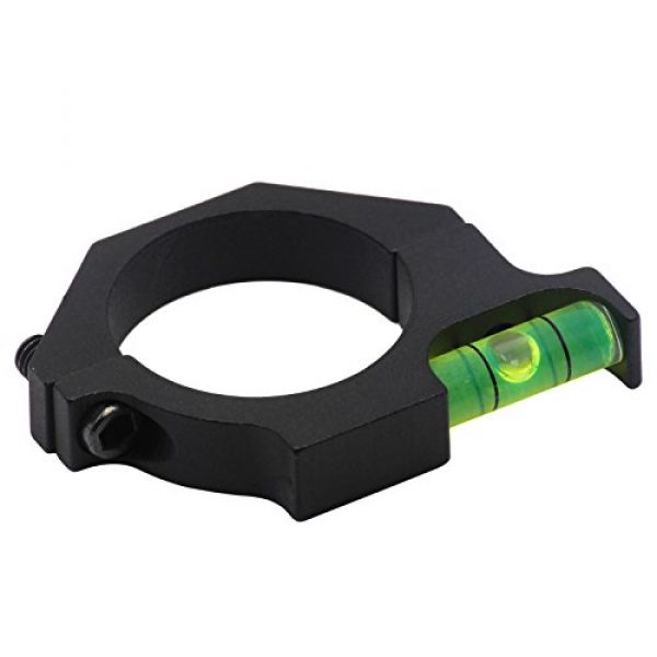 FirstE Rifle Scope Level 5 FirstEOptics Rifle Scope Bubble Level Spirit Level for 25.4mm 1 Inch 30mm Riflescope Laser Sight Tube Ring