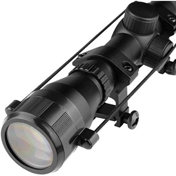 Dandelion Rifle Scope 3 Dandelion 4x32 Compact Rifle Scope,Reticle Crosshair Scope with 0.79inch(20mm) Free Mounts