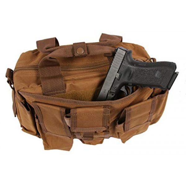 LA Police Gear Tactical Backpack 7 LA Police Gear Tactical Nylon Bail Out Gear Range Bag