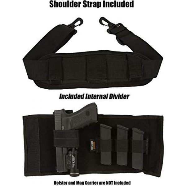 LA Police Gear Tactical Backpack 5 LA Police Gear Tactical Nylon Bail Out Gear Range Bag