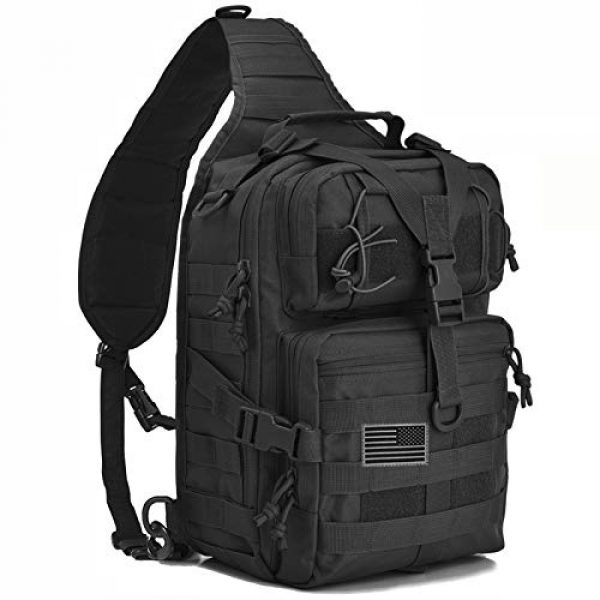 hopopower Tactical Backpack 1 Tactical Sling Bag Pack Military Shoulder Backpack Everyday Carry Bag,20L