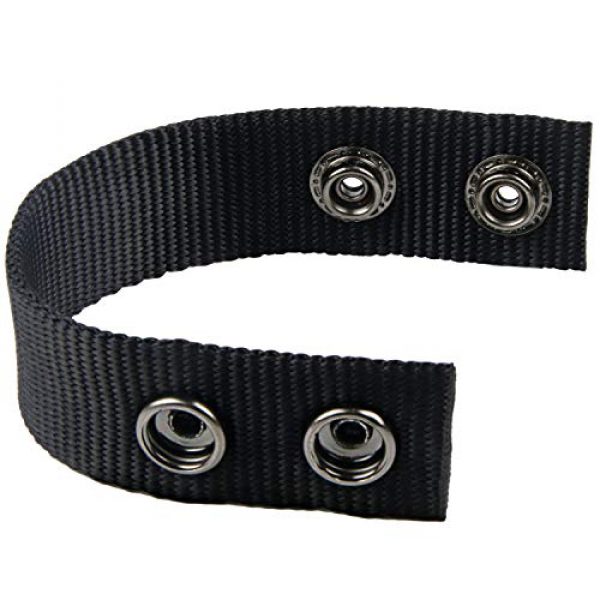SANNIX Tactical Belt 3 SANNIX 8pcs Duty Nylon Belt Keeper with Double Snaps for 2" Wide Belt Security Tactical Belt Fixing