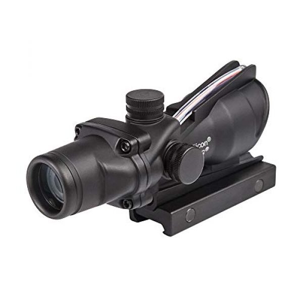 DONGYUCHUN Rifle Scope 6 DONGYUCHUN Metal Sight 4 32, 4 Times The Scope, with a Cross Scope with Excellent Brightness and Color Chasing Rifle Scope,A