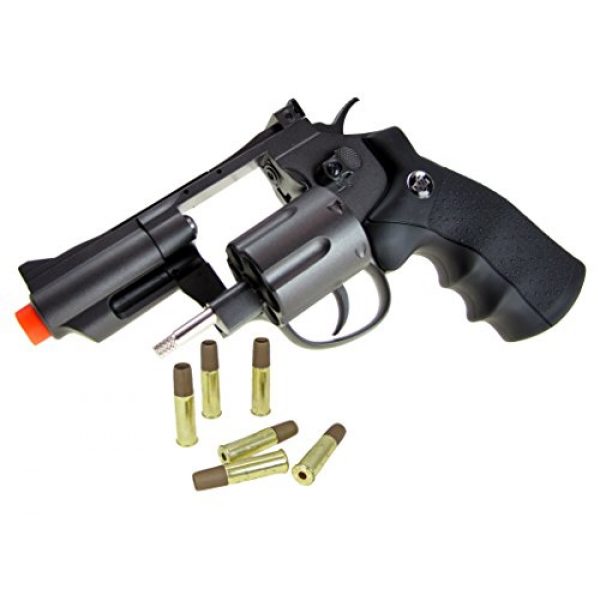 TSD Tactical Airsoft Pistol 6 TSD tactical - sdcnr708bb - tsd/wg model 708 co2 gas black revolver(Airsoft Gun)