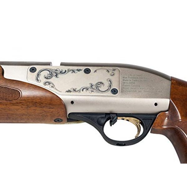 Wearable4U Air Rifle 7 Hatsan Galatian Walnut QE Air Rifle with Included Wearable4U 100x Paper Targets and Lead Pellets Bundle