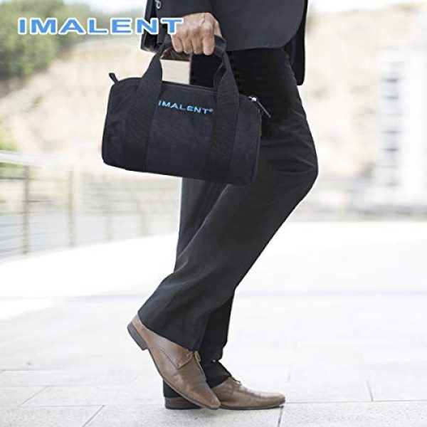 IMALENT Tactical Backpack 7 IMALENT MS12 Bag Outdoor Tactical Bags Utility Pouch, Waterproof Messenger Shoulder Bag EDC Pouch Carrying Case for DX80,R90C, MS18, R90TS and Electronic Product