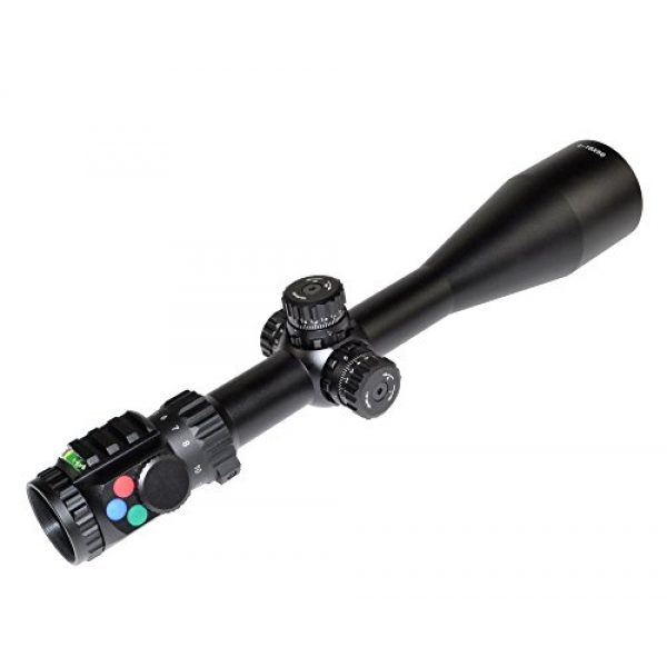 Eastvale Rifle Scope 3 Eastvale 4-16x56SPA Hunting Rifle Scope with Fully-Coated Wire Mil-Dot Red, Green and Blue Illuminated Reticle