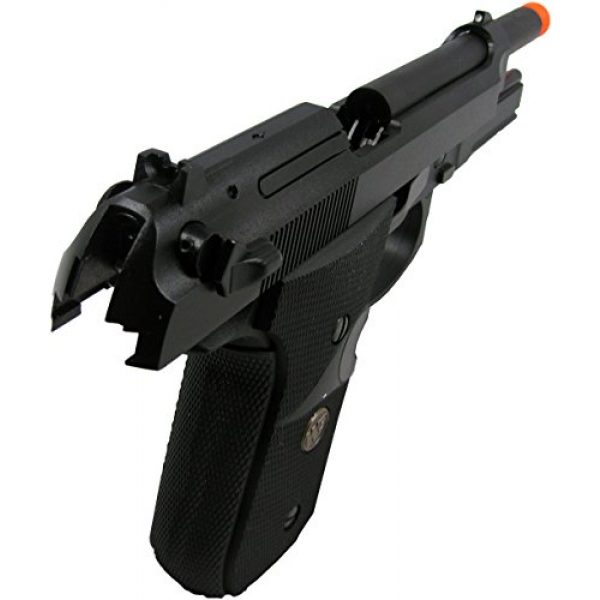 WE Airsoft Pistol 4 WE meu m92 gas/co2 blowback full metal - black(Airsoft Gun)