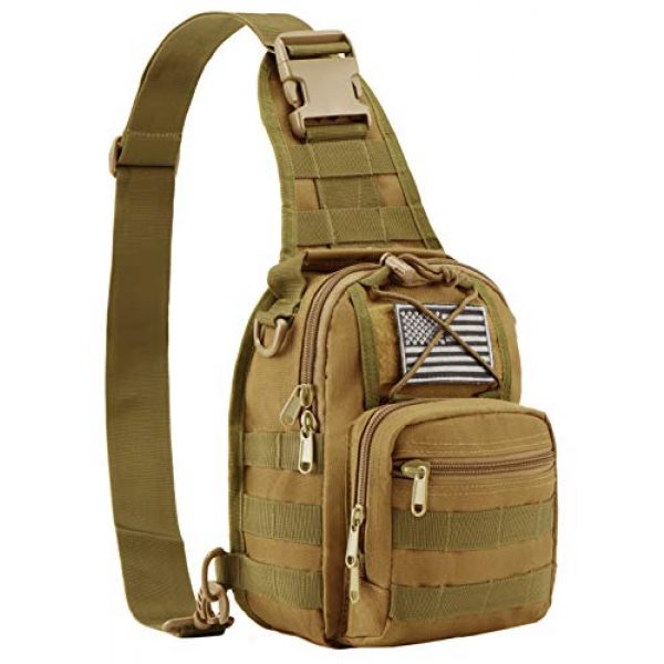 Luckin Packin Tactical Backpack 1 Luckin Packin Tactical Sling Bag,Military Rover Shoulder Sling Backpack,Tactical Sling Pack