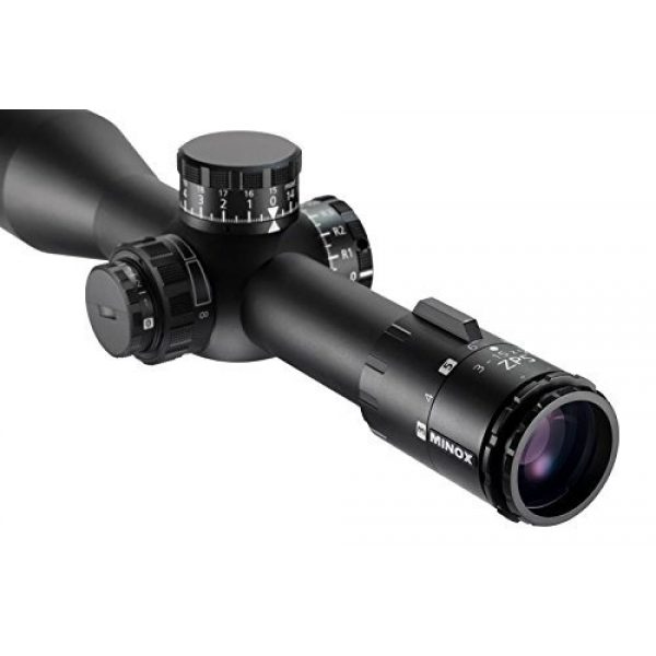 MINOX Rifle Scope 3 MINOX 66596 ZP5 TAC Scope with MR5 Reticle, 3-15 x 50