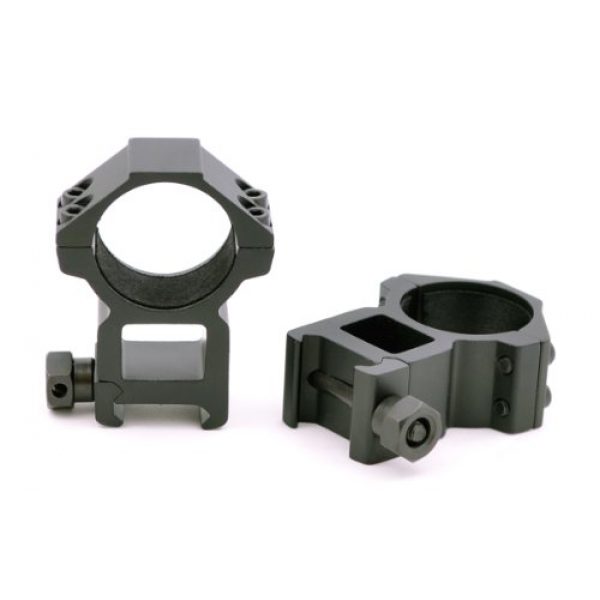 Hammers Rifle Scope 1 See Thru 7/8" Weaver 30mm Rifle Scope High Rings SR3002DH