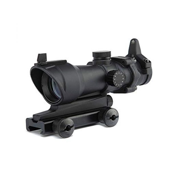 DJym Rifle Scope 1 DJym Wire Differentiation HD No Magnification Blue Film Sight, Inner Red Dot Sightproof
