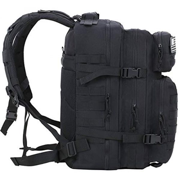 Luckin Packin Tactical Backpack 4 Luckin Packin Tactical Backpack,Military Backpack,Molle Bag 45 Liter Large 2 Pack