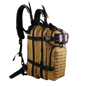 ARMYCAMO Tactical Backpack 1 Small 26L Rucksack Pack Bug Out Bag Military Tactical Backpack With Flag Patch