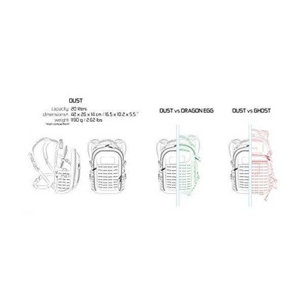 Direct Action Tactical Backpack 7 Direct Action Dust Tactical Backpack 20 Liter Capacity