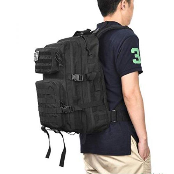 Dunnta Tactical Backpack 7 Dunnta Tactical Backpack, 3 Day Assault Pack Molle Bug Out Bag 42L Military Backpack for Hiking Camping Trekking Hunting