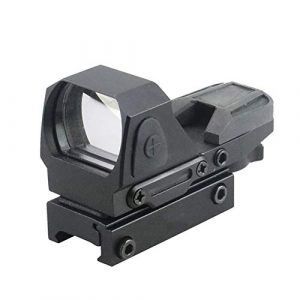 DJym Rifle Scope 1 DJym Button Red Dot Sight, Shockproof Stable Rifle Scope Suitable for Hunting Games