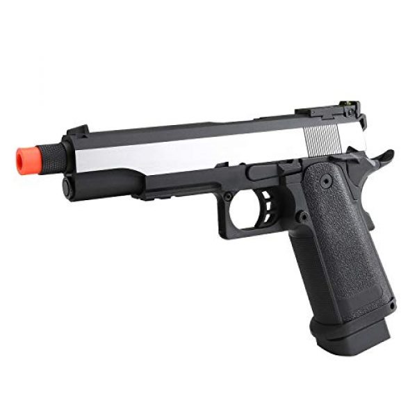 SRC Airsoft Pistol 3 SRC Hi-Capa 5.1 Dual Tone Co2 Airsoft Pistol Matte Finish [Airsoft Blowback]