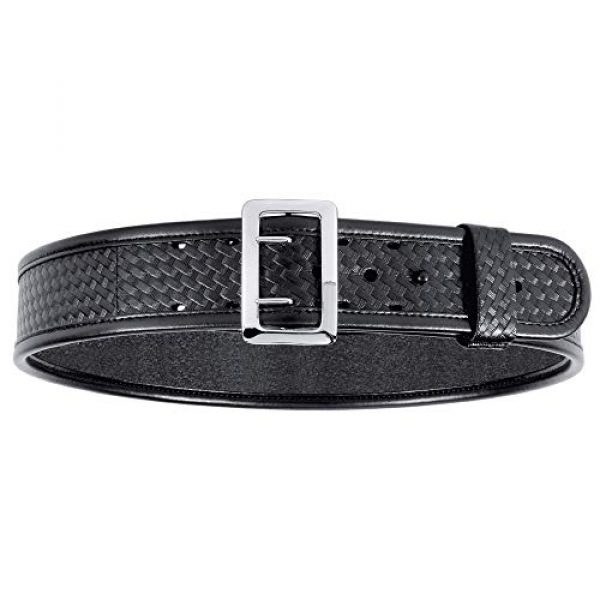 BIANCHI Tactical Belt 1 BIANCHI 7960 PLN Black Sam Browne Belt with Brass Buckle