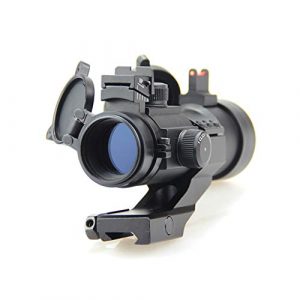 DJym Rifle Scope 1 DJym Silver Film Non-Magnification Sighting Inner Red Dot Sighting Fast Sighting Shockproof Waterproof Sight