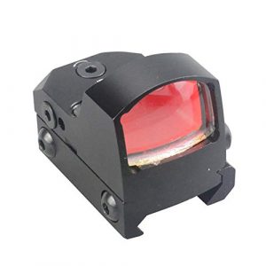 DJym Rifle Scope 1 DJym Upgraded Version of RMR Red Dot Sight, Mini 22mm Rail Pistol Aiming Scope