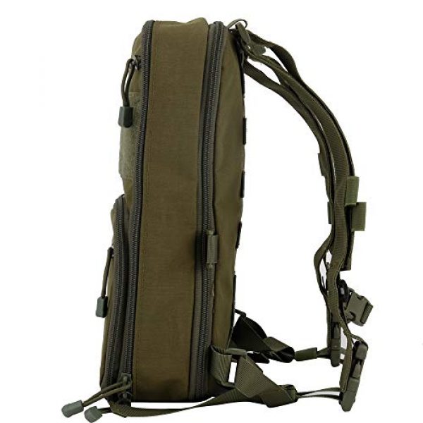 Huenco Tactical Backpack 2 Huenco Tactical MOLLE Military Day Pack Variable Capacity Assault Backpack for Adventure Traveling School