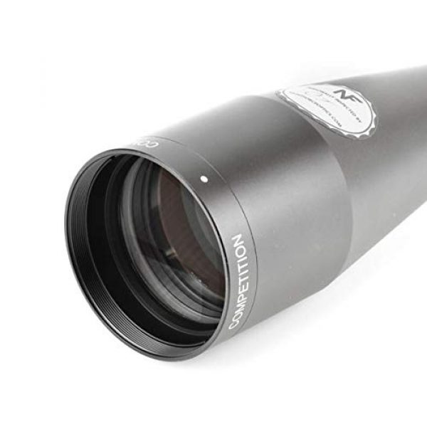 NightForce Rifle Scope 5 NightForce COMPETITION 15-55x52mm Rifle Scope for Target Shooting, Black, 30 mm, .125 MOA - FCR-1