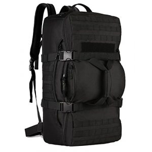 ArcEnCiel Tactical Backpack 1 ArcEnCiel Outdoor Tactical Army Backpack Military Waterproof Camouflage Suitcase Hunting Mountain Sports Luggage Hiking Camping Bag -Rain Cover Included