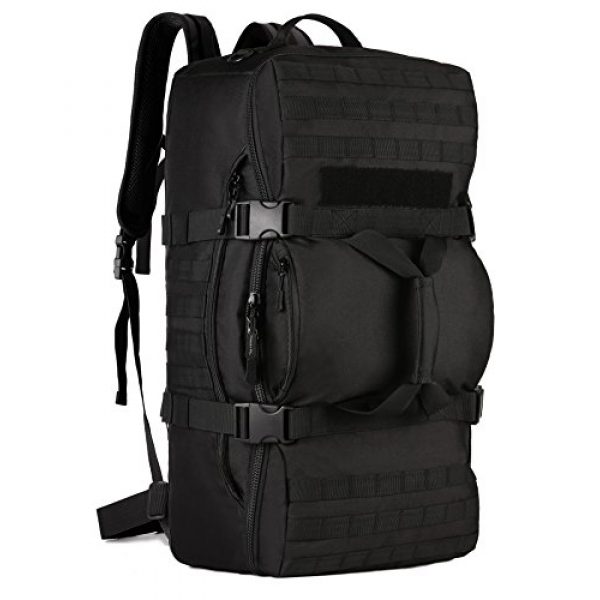ArcEnCiel Tactical Backpack 1 ArcEnCiel Outdoor Tactical Army Backpack Military Waterproof Camouflage Suitcase Hunting Mountain Sports Luggage Hiking Camping Bag -Rain Cover Included