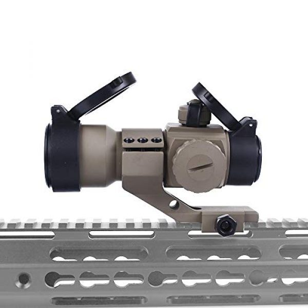 KTAIS Rifle Scope 1 KTAIS M3 Tactical Optical Sight Scope Holographic Red Green Dot Reticle Collimator Sight Hunting Riflescope for Airsoft Air Gun (Color : TAN)