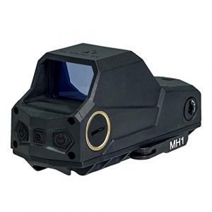 UELEGANS Rifle Scope 1 UELEGANS Red Dot Sight Scope, Rechargeable USB Holographic Optical Sight, 20Mm Reflex Sight for Rail Mounting, Suitable for Outdoor Hunting