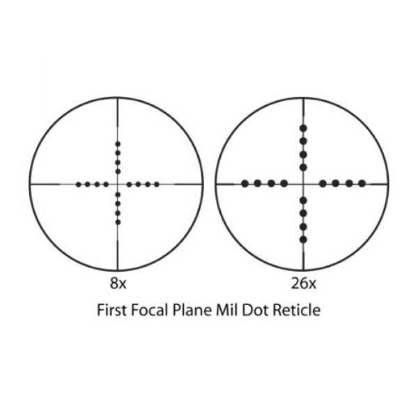 BARSKA Rifle Scope 7 BARSKA 8-26x50 Benchmark Targeting Riflescopes 30mm (Black Matte)