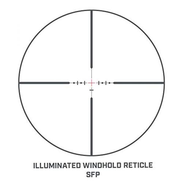 Bushnell Rifle Scope 6 Bushnell 4.5-18x40mm AR Optics, Illuminated_AR741840EI