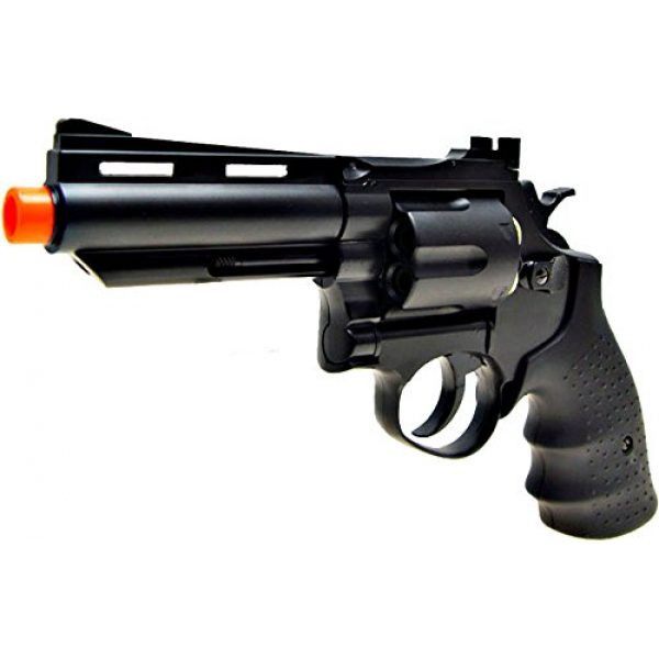 HFC Airsoft Pistol 2 HFC model-132 4 revolver a2 black(Airsoft Gun)