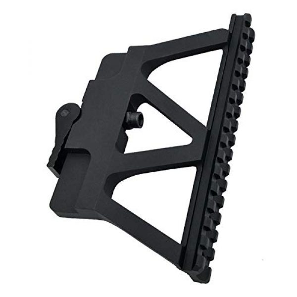 DJym Rifle Scope Mount 1 DJym Scope Universal Side Rail Aluminum Alloy 20Mm Suitable for All Kinds of Sights Rail