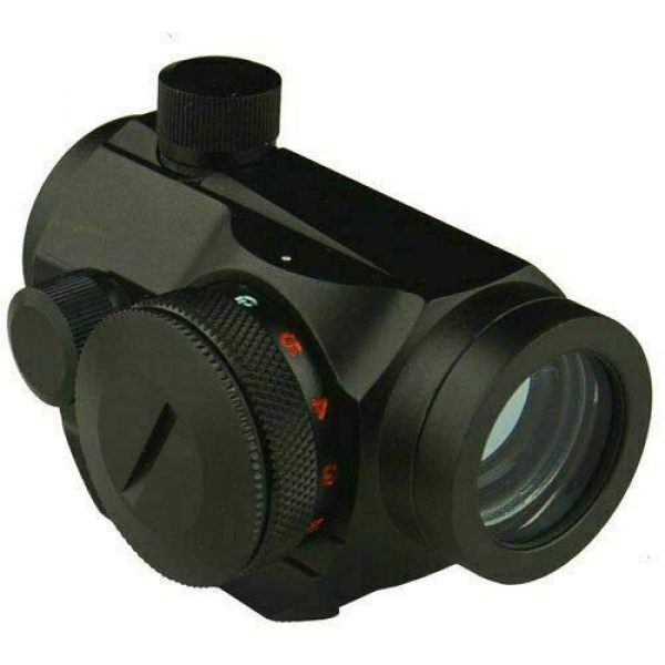 MY Rifle Scope 1 MY 4MOA Red and Green Dot Reflex Sight Low Profile Micro 20MM Picatinny Mount
