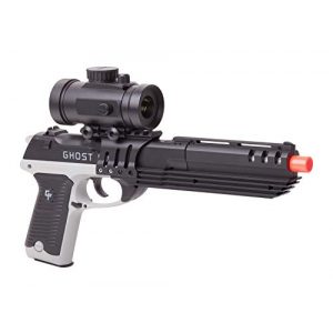 Game Face Airsoft Pistol 1 GameFace GFM39PG Ghost Mayhem Spring-Powered Single-Shot Airsoft Pistol