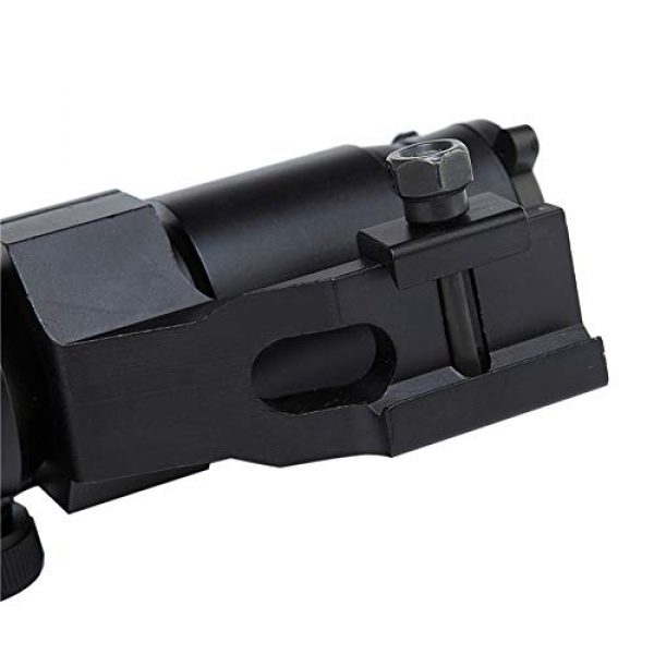 DJym Rifle Scope 4 DJym HD Blue Film No Magnification Red Dot Sight, Shockproof Waterproof Anti-Fog